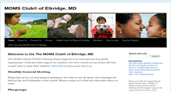 Desktop Screenshot of momsclubofelkridge.org