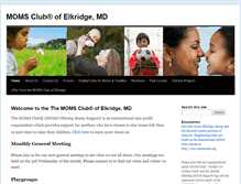 Tablet Screenshot of momsclubofelkridge.org